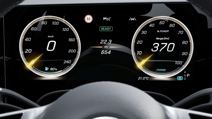Fahrerdisplay Bild 1