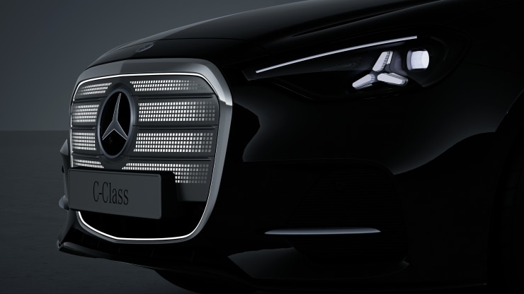 AMG Kühlergrill mit beleuchteter Umrandung 3