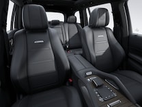 Mercedes-AMG GLS Entfall farbige Sicherheitsgurte