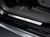 Mercedes-AMG GLE AMG illuminated door sills with "AMG" lettering and with exchangeable cover