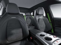 Mercedes-AMG GT SUV Cinturones de seguridad MANUFAKTUR en color verde green hell