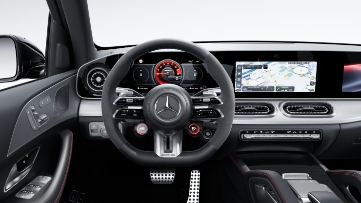 AMG Performance Lenkrad in Leder Nappa / Mikrofaser MICROCUT Bild 1