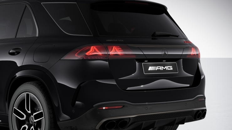 Typkennzeichen auf Heckdeckel und Kotflügeln in Schwarzchrom Bild 1