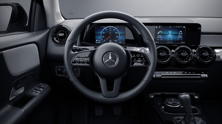 Multifunktions-Sportlenkrad in Leder 2