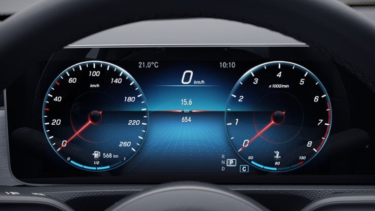Visualizador del cuadro de instrumentos completamente digital 1