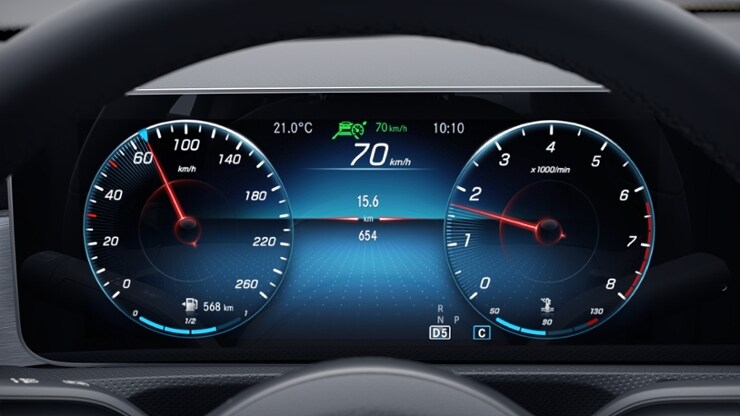 Volldigitales Instrumenten-Display Bild 1