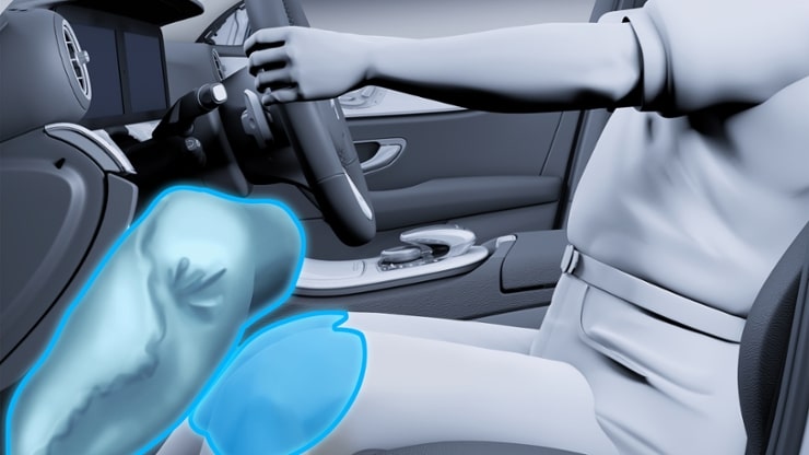 Airbag de rodillas 1