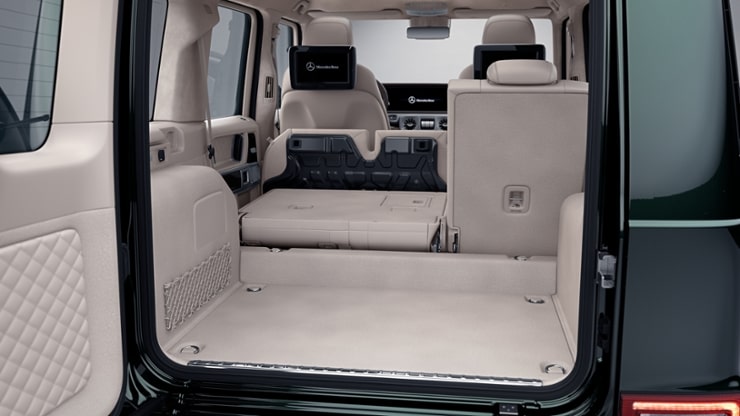 Sitzlehnen im Fond klappbar Bild 1