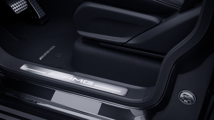 AMG Fußmatten schwarz Bild 1